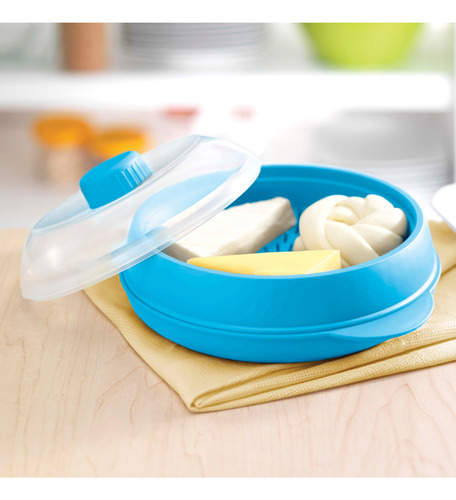 Conserva Quesos Con Charola Betterware 200ml 25x22x12cm