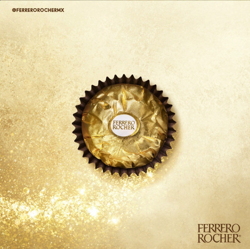 Chocolates Ferrero Rocher Caja De Aluminio.