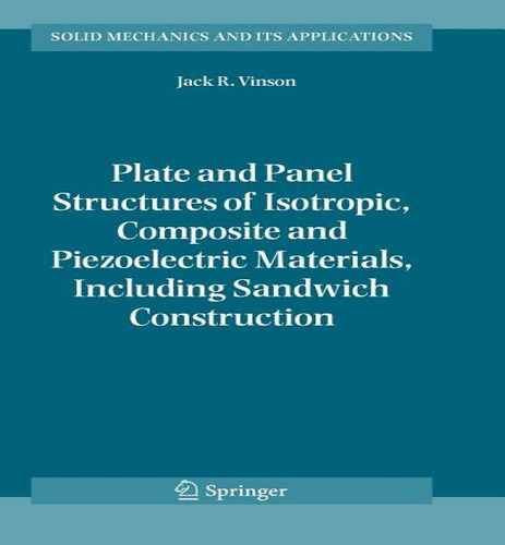 Libro Plate And Panel Structures Of Isotropic, Composite ...