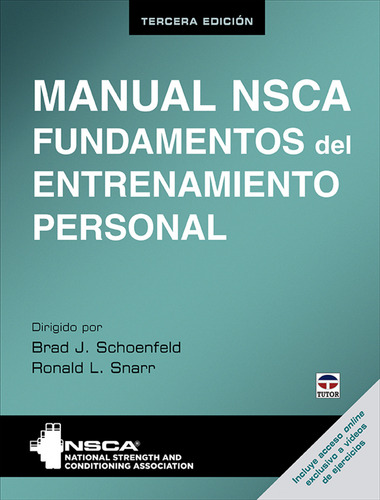 Manual Nsca. Fundamentos Del Entrenamiento Personal. Tercer