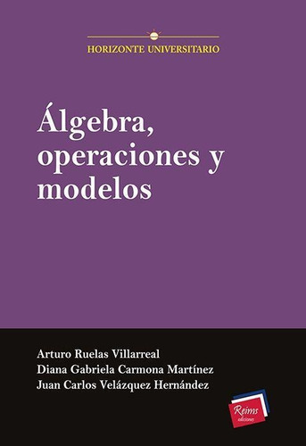 Álgebra, Operaciones Y Modelos