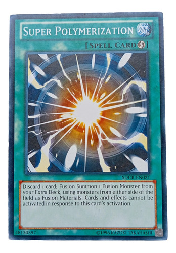 Yugioh Tcg Super Polymerization Original Konami