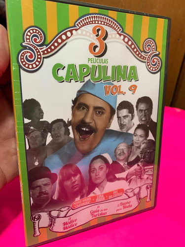 Lo Mejor De Capulina Volumen 9 Cine Mexicano Dvd
