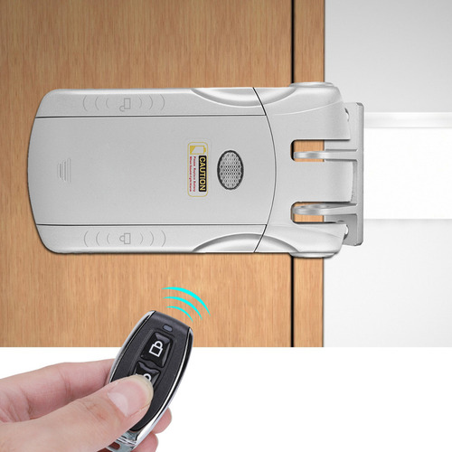 Cerradura Electrónica Wafu, Mando A Distancia Inalámbrico Si
