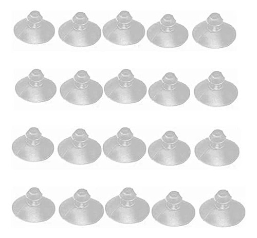 20pcs Ventosas Transparentes Muebles De 18mm/0.7 , Vent...