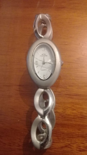 Reloj Pulsera Analógico Dama Montreal -acero- Para Revisar