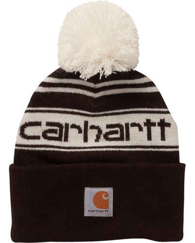 Carhartt Cb8985 Gorro De Punto Con Pomp N Para Ni Os, Rubio