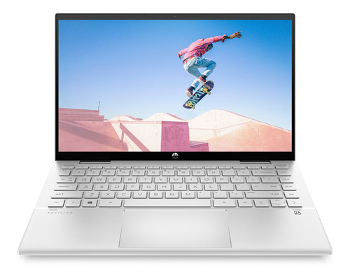 Notebook Hp Pavilion X360 14-dy0501la Color Plateado natural