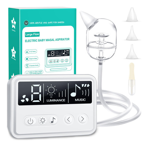 Hewflue Baby Nasal Aspirator, Multi-function Electric Baby N