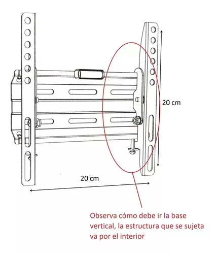 Soporte TV Pared Orientable 13-42 SP01 NEO