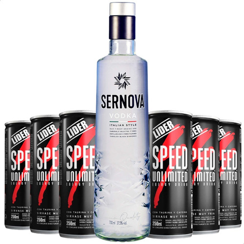 Vodka Sernova Original + Speed Energizante - 01almacen