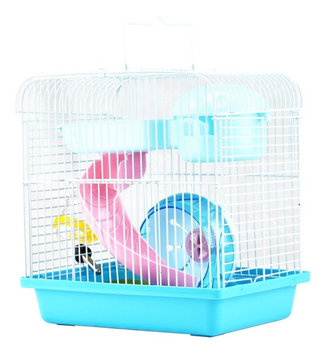 Imagen 2 de 6 de Jaula Casa Para Hamster Rata Erizo Roedor Madriguera Chica