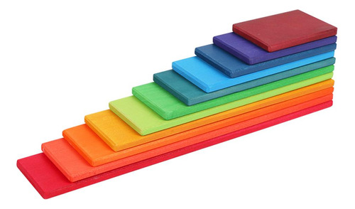 Tablero De Apilamiento De Construcción De Color Íris,
