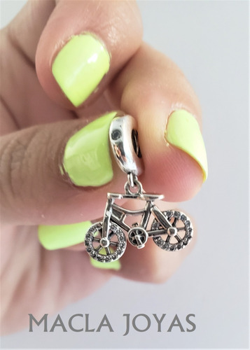 Dije Charms Compatible Pandra Modelo Bicicleta