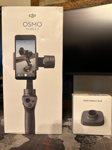 Dji Osmo Mobile 2 Estabilizador De Video Para Celular + Base Cinza-escuro (Usado)