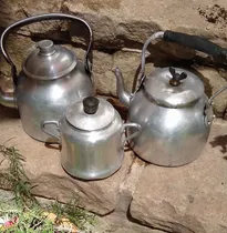 Comprar Lote De 2 Pavas Y Azucarera Aluminio