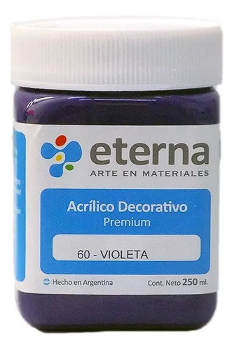 Acrílico Decorativo Premium Eterna 250ml