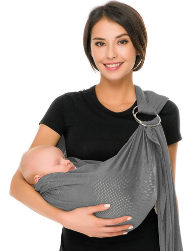 Cuby - Portabebés Acuático De Malla Transpirable Para Bebé,