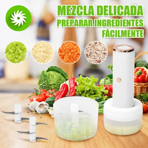 Batidora De Inmersión Licuadora Manual 4 En 1