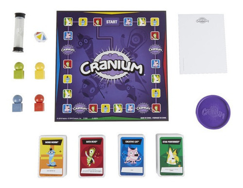 Imagen 6 de 6 de Juego de cartas Cranium Hasbro C1939