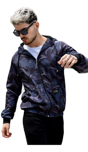 Campera Chaqueta Rompeviento Hombre Impermeable