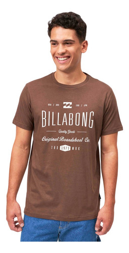 Remera Billabong Hombre New Rockaway Tee