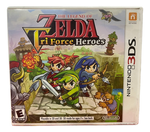 The Legend Of Zelda Tri Force Heroes (usado) - Nintendo 3ds