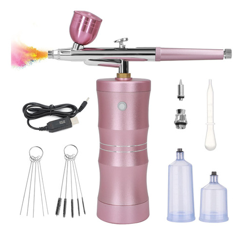 Nlapldy Airbrush Kit With Air Compressor, Upgraded 7.4v 34ps