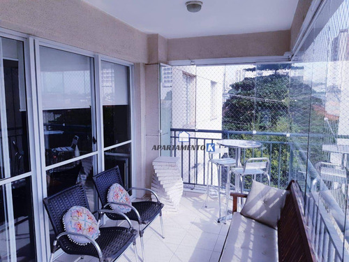 Imagem 1 de 30 de Apartamento À Venda C/ 94 M² C/ 3 Quartos, 1 Suíte - 2 Vagas - Depósito - Pronto - Lapa - Sp - Ap0010