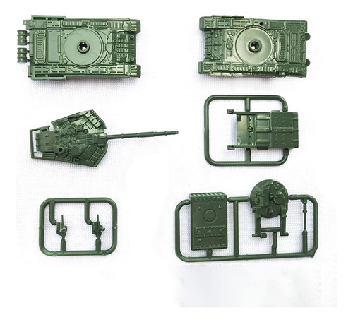 Sk 2 X 4 Peças 1/144 Tanque Lançador De Foguetes Modelo
