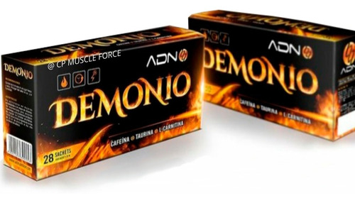 Demonio Adn Quemador De Grasa Corporal - 2 Cajas X 70 Soles 