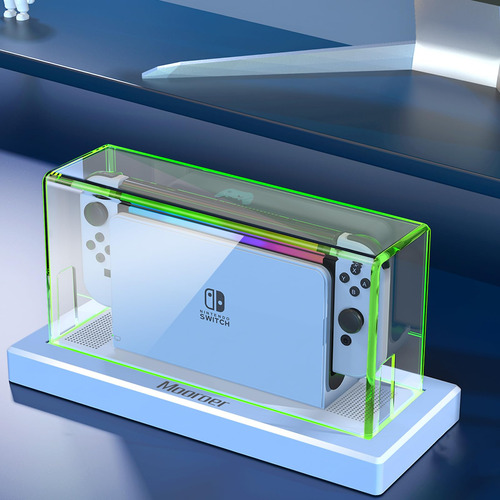 Cubierta Antipolvo Con Luz Led Para Nintendo Switch/oled