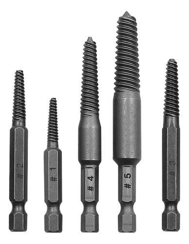 Extractor De Tornillos De 5 Piezas Práctico Fácil De Sacar