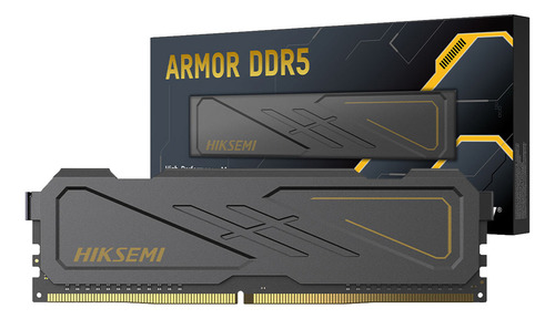 Memoria Ram Ddr5 16gb 4800mhz Hiksemi Armor Black Gaming Pc