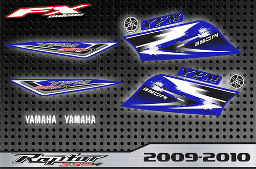 Calcos Opcionales Yamaha Raptor 350 09-10 Fxcalcos2