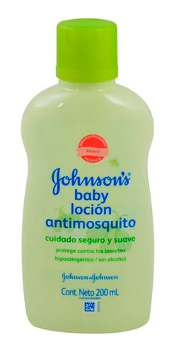 Repelente Insectos Bebé Johnson's Baby 200ml Envío Gratis