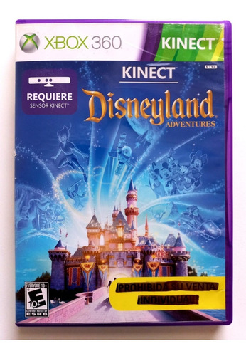 Disneyland Adventures Xbox 360 Kinect Garantizado (Reacondicionado)