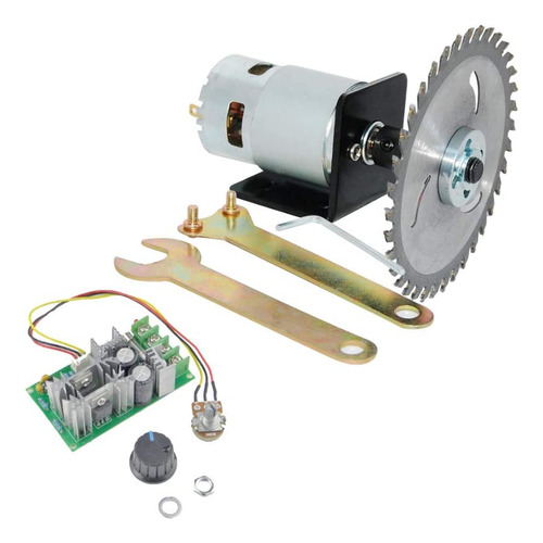 Kit De Serra De Mesa Com Motor 775 Com Placa De Módulo Contr