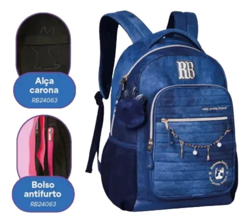 Bolsa rb sale jeans