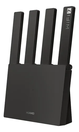 HUAWEI WiFi BE3 3.6 Gpbs Dual-Band Wi-Fi 7 I Visualização de diagnóstico WiFi I Controle parental Preto - R$ 309