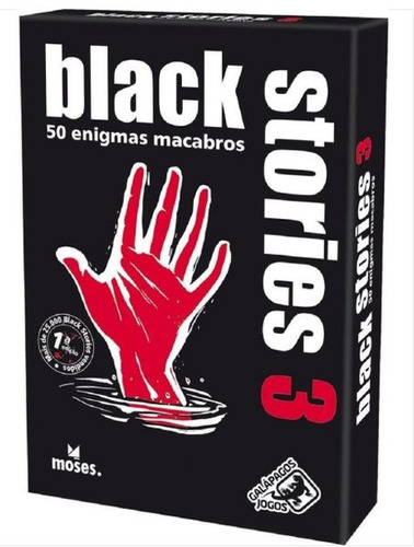 Jogo Black Stories 3 Com 50 Enigmas Galápagos