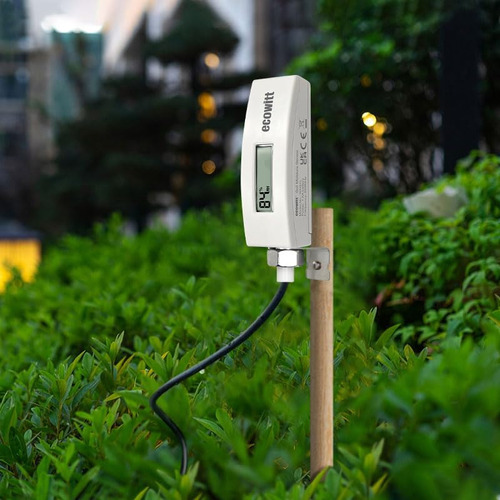 Sensor De Humedad Del Suelo Ecowitt Wh51l Con Sonda De De