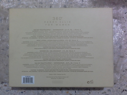 Imagen 5 de 6 de Perfume Original Perry Ellis Set De Regalo Para Damas