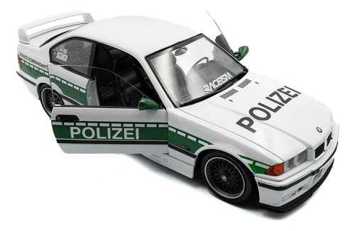 Bmw E36 M3 Coupe Works Drift Polizei 1991 1:18 Solido