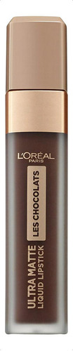 Labial L'Oréal Paris Les Chocolats Infallible color 856 70% yum mate