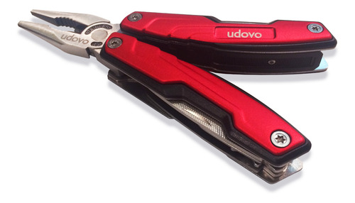 Imagen 3 de 6 de Pinza Multiuso Premium 12 Usos -inoxidable- Udovo Mhu12
