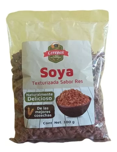 Soya Texturizada Bolsa con 500 g.