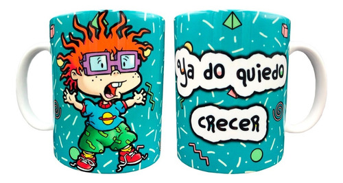 Taza Ya Do Quiedo Crecer Carlitos Rugrats