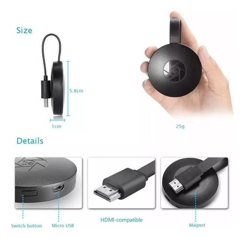 La Barra De Televisión Ve G2 Crome Cast Compatible Con Hdmi