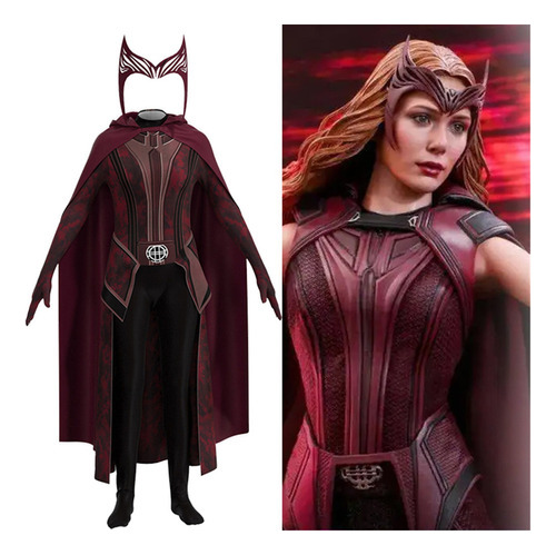 Disfraz De Wanda Maximoff Disfraz De Bruja Escarlata